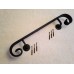 Safety Grab Rail Iron Metal Handrail in Black